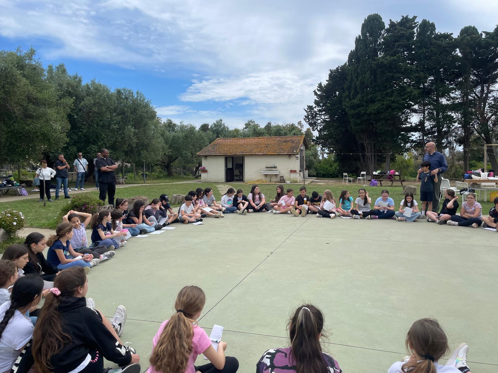 La tappa eucaristica in ritiro