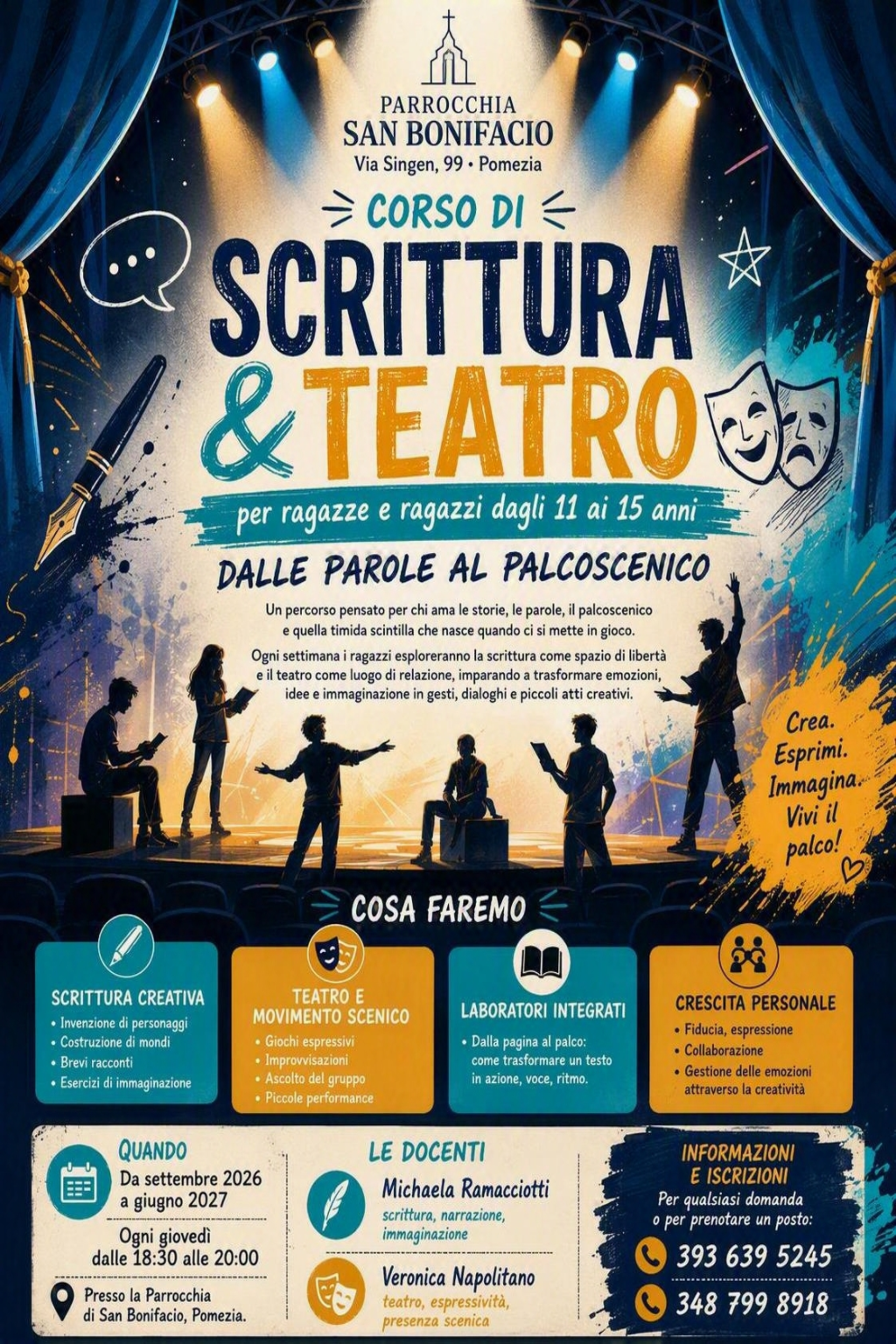 Corso di scrittura e Teatro