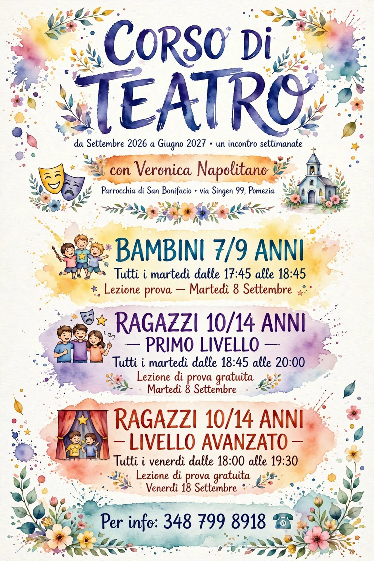 Corso di Teatro 2026-2027
