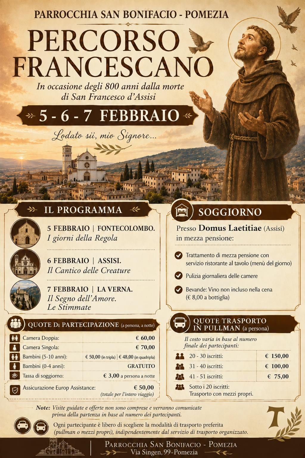 In Cammino con Francesco